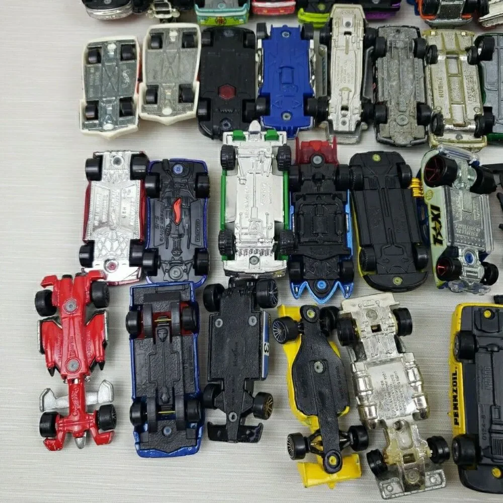 Mix Lot Die Cast 56 Cars Trucks Hot Wheels Golden Lensey Majorette Toy
